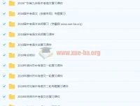 初中语文中考总复习资料合集
