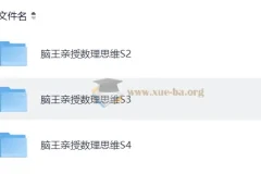 脑王亲授数理思维S2-S3-S4合集：杨易领衔的小学数学进阶训练