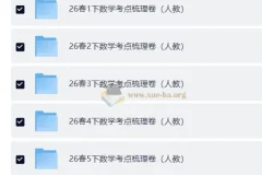 2026春王朝霞考点梳理时习卷 小学语文数学下册合集