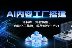 AI内容工厂搭建实战：语料库构建、爆款拆解与自动化工作流全攻略
