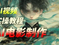 猫小倩AI电影制作课程，零基础快速打造你的首部电影