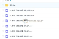 2026高三高考数学 刘天麒三轮冲刺密训班