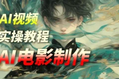 猫小倩AI电影制作课程，零基础快速打造你的首部电影