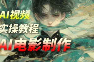 猫小倩AI电影制作课程，零基础快速打造你的首部电影