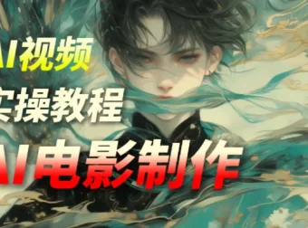 猫小倩AI电影制作课程，零基础快速打造你的首部电影