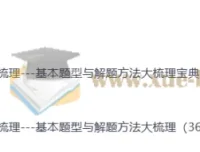 2026高考数学大梳理：基本题型与解题方法宝典