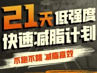 猫叔21天低强度无跑跳高效减脂计划，科学实用的居家训练方案