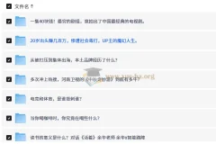 智能路障《围炉夜话》系列视频合集：深度解读文学、社会与游戏文化