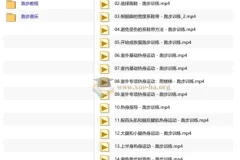 无伤跑姿有氧核心：从入门到高手跑步技巧教程，涵盖短跑、半马、全马、超马及2000首跑步音乐