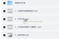 AI动画微课：零基础入门到接单变现全流程教程