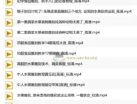 雕刻视频教程合集，从入门到进阶的水果与食品雕刻技法