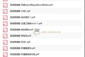 小红书爆火英语易错知识点合集，精准攻克语法难点