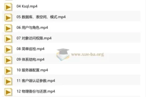 金仓认证KCP培训课程——KingbaseES数据库运维实战教程