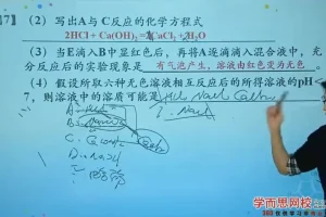 陈潭飞初三化学满分冲刺班（人教版）系统复习课程