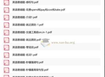 小红书爆火英语易错知识点合集，精准攻克语法难点