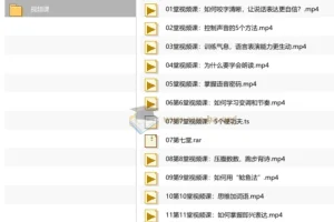 脱颖而出更自信的语言表达课