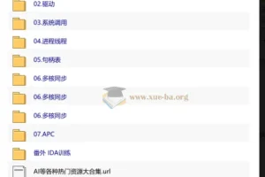 滴水逆向-海哥内核-中级-线上班（完整版）