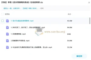 李茜《应对青春期的挑战》视频课：家长必学的亲子沟通指南