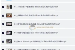 TikTok商业AI短片全流程实战教程