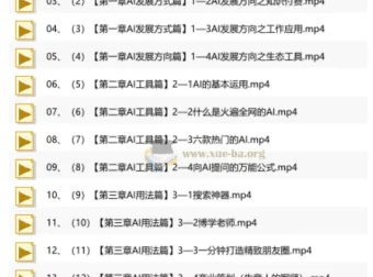 熊猫哥AI人工智能实用课程：从入门到变现的全场景实战指南