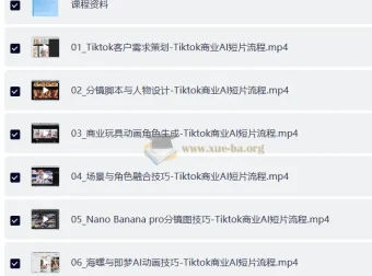 TikTok商业AI短片全流程实战教程