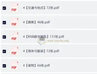 800词英语单词卡片：完美打印版+高效背词神器