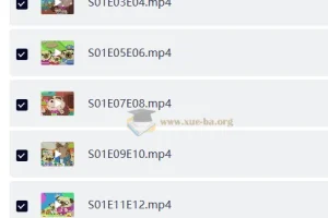 幼儿英语启蒙动画《萌宠幼儿园 Chip And Potato》1-3季全收录