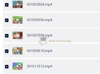 幼儿英语启蒙动画《萌宠幼儿园 Chip And Potato》1-3季全收录