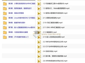 王利涛Linux高级编程：嵌入式C语言深度进阶与内核实战
