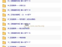 【2026初二春下】双语素养自主学习·TY·A+·林淼 课程资源