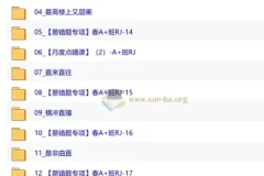 【2026初二春下】数理思维自主学习·RJ·A+·王杭州 春季课程精讲