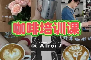 专业咖啡师教学：咖啡设备操作与花式咖啡制作全攻略