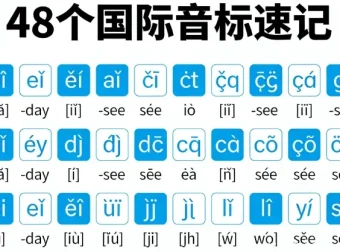 叶老师48个国际音标速记课：零基础高效掌握英语发音