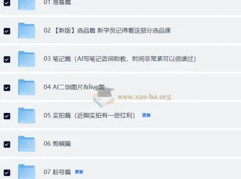 小红书电商与AI技能提升系统课