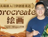 Procreate绘画创作课视频合集：从入门到创意表达系统教学