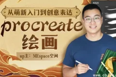 Procreate绘画创作课视频合集：从入门到创意表达系统教学