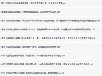 全网付费文章·大佬文集圈·学习先锋·精选研报（6月22日更新）
