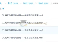 2026高考化学三轮冲刺点睛班 马凯鹏精讲