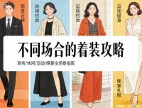 不同场合的着装攻略：穿对衣服，赢在第一印象