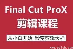 Final Cut Pro X 剪辑自学教程：Mac视频剪辑零基础入门到精通全套学习资源