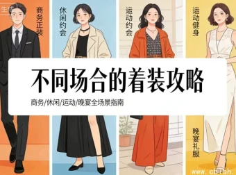 不同场合的着装攻略：穿对衣服，赢在第一印象