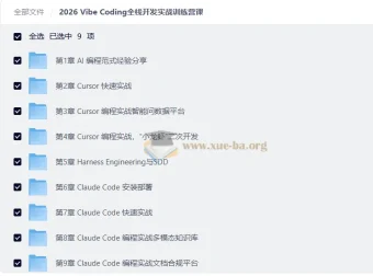 Vibe Coding全栈开发实战训练营：AI驱动的高效编程新范式