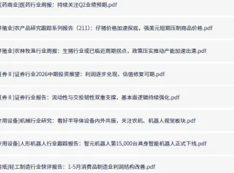 付费研报与大佬观点合集：6月30日更新，涵盖AI、半导体、医药、养殖等热门赛道
