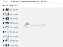 AI业务落地实战：OpenClaw小龙虾课程，从部署到一人公司全流程实操