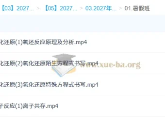 2027高三化学一轮暑假班 张苗苗 氧化还原与离子反应精讲