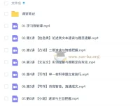 2027届高一语文暑假提升班 张烔一A+课程