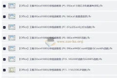 王佩丰Excel视频教程：1800分钟系统掌握Excel核心技能