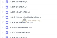2027高中高二物理 跳跳 暑假班 电场磁场与电路核心提升