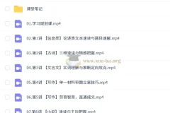 2027届高一语文暑假提升班 张烔一A+课程