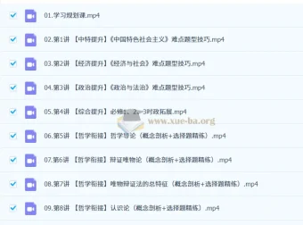 2027高中高二政治 周峤矞 暑假班